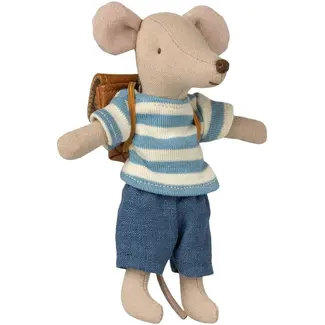 Maileg Tricycle mouse, Big brother - Brown