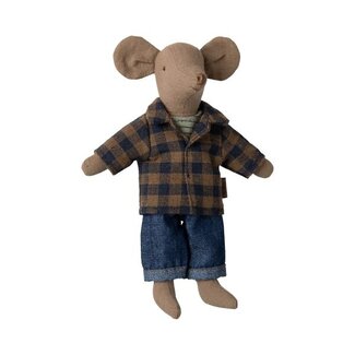 Maileg Dad mouse - Light brown