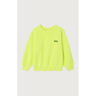 American Vintage IZUBIRD sweater CITRON FLUO