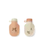 Liewood Lizzie Smoothie Bottle 2-Pack Peach / Sea shell