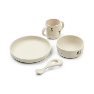 Liewood Vivi silicone set - Peach/sea shell mix