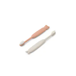 Liewood Fabio Classic Toddler toothbrush Pale tuscany / Sandy