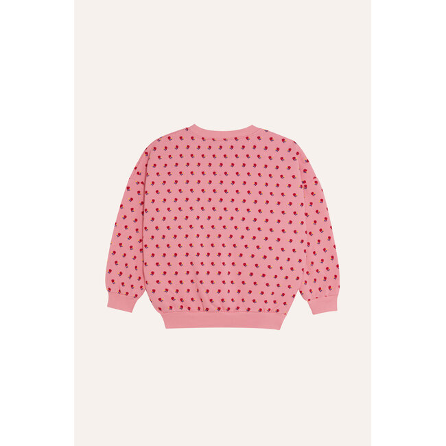 The Campamento Flowers Pink Sweatshirt