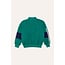 The Campamento Green Color Block Sweatshirt