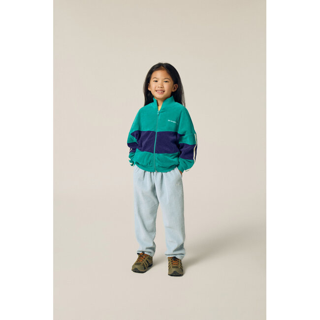 The Campamento Green Color Block Sweatshirt
