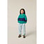 The Campamento Green Color Block Sweatshirt