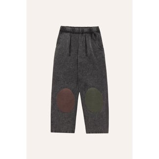 The Campamento Bicolor Patches Denim Trousers