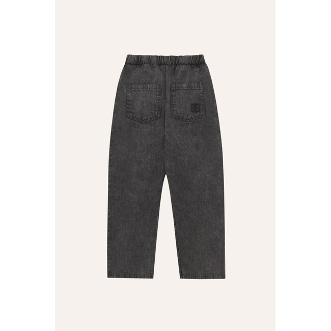 The Campamento Bicolor Patches Denim Trousers