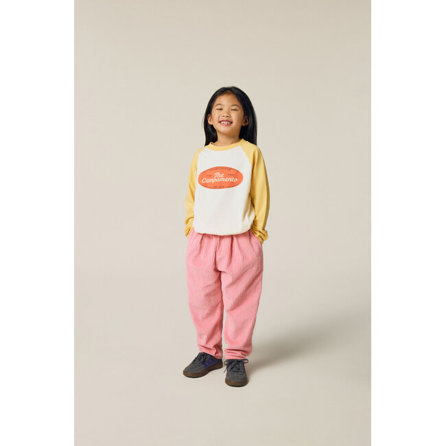 The Campamento Pink Corduroy Trousers