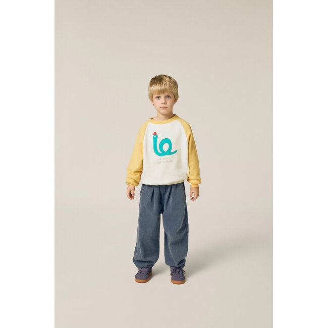 The Campamento Blue Washed Trousers
