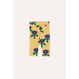 The Campamento Blue Daisies Baby Leggings