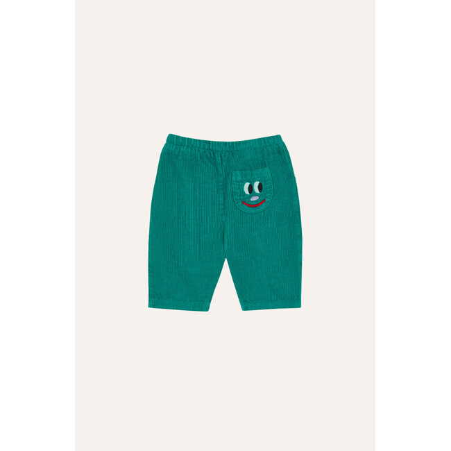 The Campamento Green Corduroy Baby Trousers