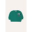 The Campamento Smiling Face Green Baby Sweatshirt