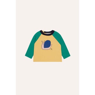 The Campamento Snail Color Block Baby Tshirt