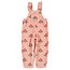 Piupiuchick dungarees | pink w/ big flowers