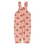 Piupiuchick dungarees | pink w/ big flowers