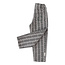 Piupiuchick mom fit trousers | grey w/ black flowers