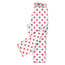 Piupiuchick trousers | light blue denim w/ red dots
