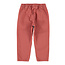 Piupiuchick trousers | bordeaux w/ black stripes