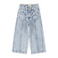Piupiuchick flare trousers | fadded light blue denim