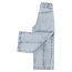 Piupiuchick flare trousers | fadded light blue denim