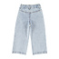 Piupiuchick flare trousers | fadded light blue denim