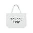 Piupiuchick xl bag | light grey w/ apple print
