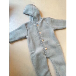 Engel Wolfleece overall - Mountain blue melange