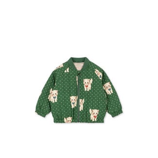 Konges Slojd JUNO PRINTED BOMBER JACKET cats