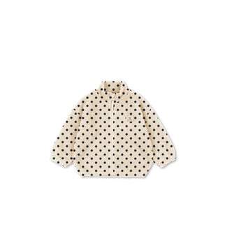 Konges Slojd JODY EMBROIDERY TEDDY JACKET GRS dots
