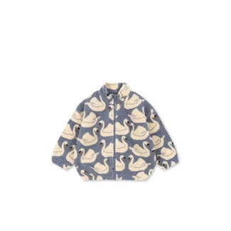 Konges Slojd JODY TEDDY JACKET GRS SWAN