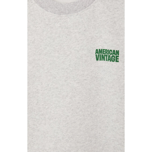 American Vintage BAPTOWN HEATHER GREY