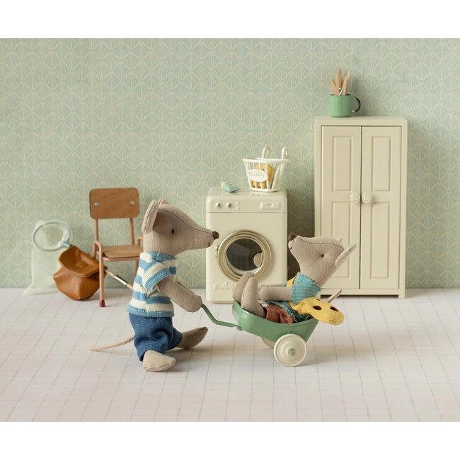 Maileg Little sister mouse with bag