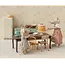 Maileg Long dining table, Mouse