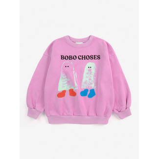 Bobo Choses Booty Ghosts sweatshirt pink