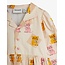 Mini Rodini Kittens aop woven ls dress