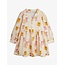 Mini Rodini Kittens aop woven ls dress