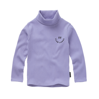 Sproet & Sprout Rib turtle neck purple