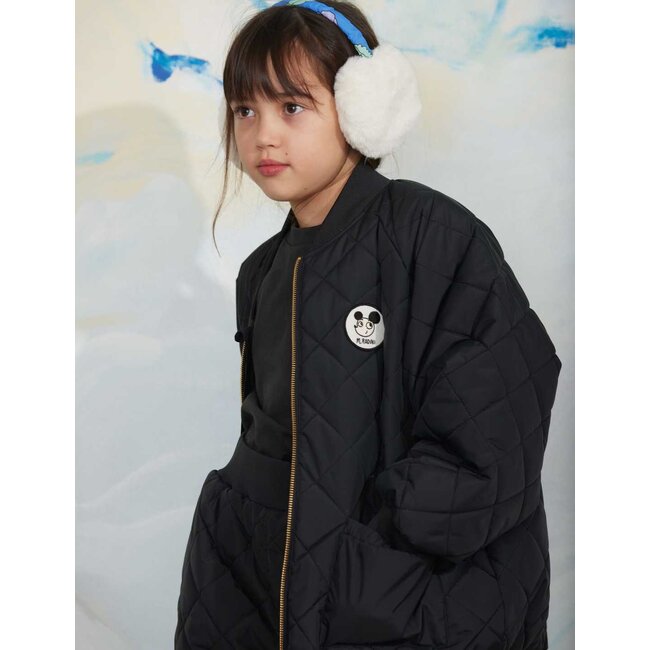 Mini Rodini Ritzratz patch quilted puffer