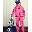 Mini Rodini Penguin aop fleece jacket