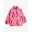 Mini Rodini Penguin aop fleece jacket