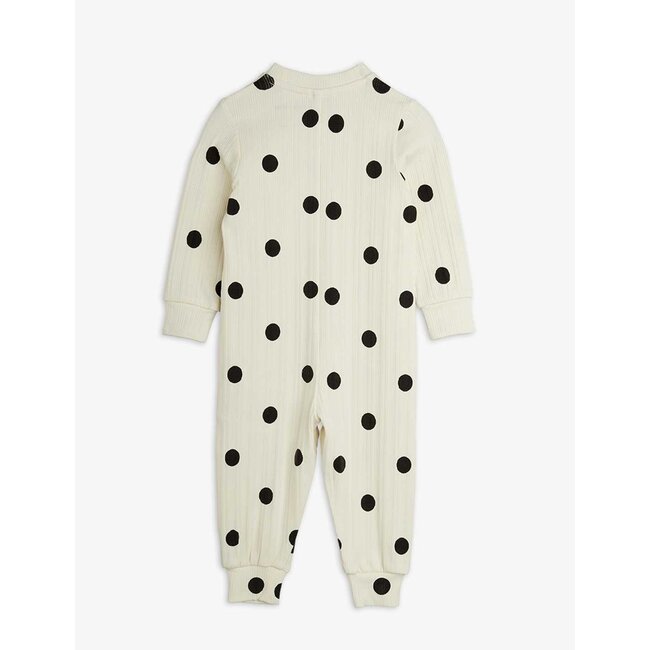 Mini Rodini Dots aop dog jumpsuit