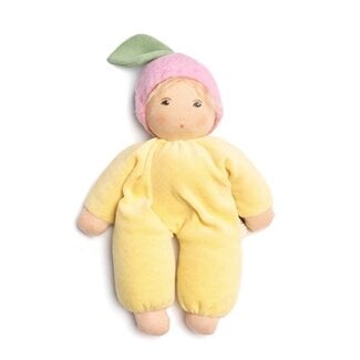 Nanchen natur Bloemenbaby geel