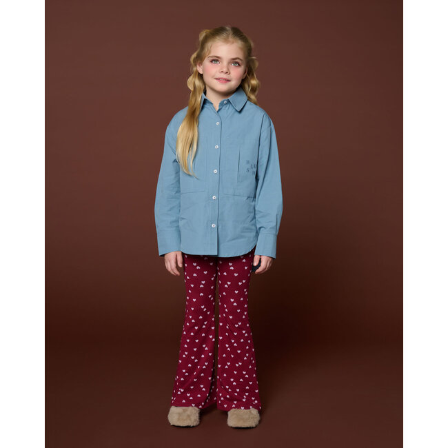 Bowie Flared Pants | Hearts AOP
