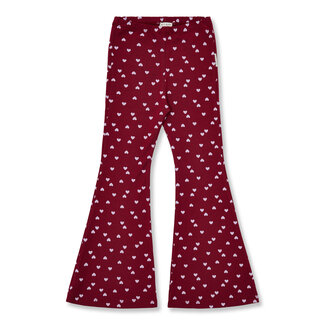 Bowie Flared Pants | Hearts AOP