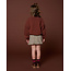Cargo Ballon Skirt | Check Beige/Blue