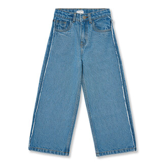 Wide leg Jeans | Mid Blue