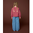 Easy Sweater Stripe | Stripe Pink/Brown