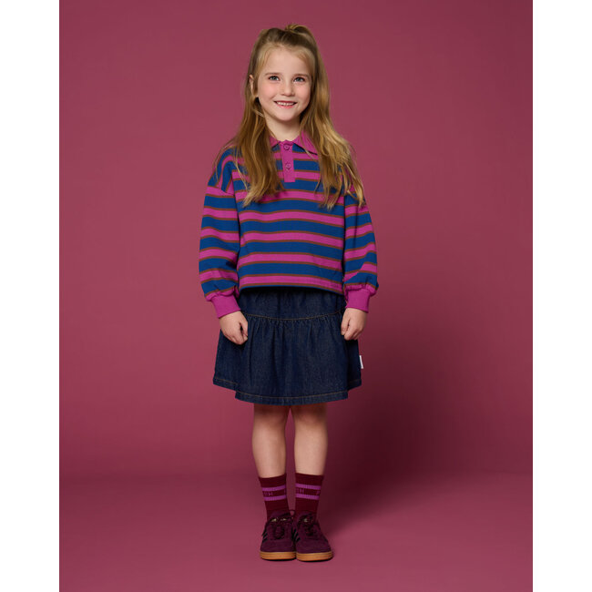 Polo Sweater | Stripe