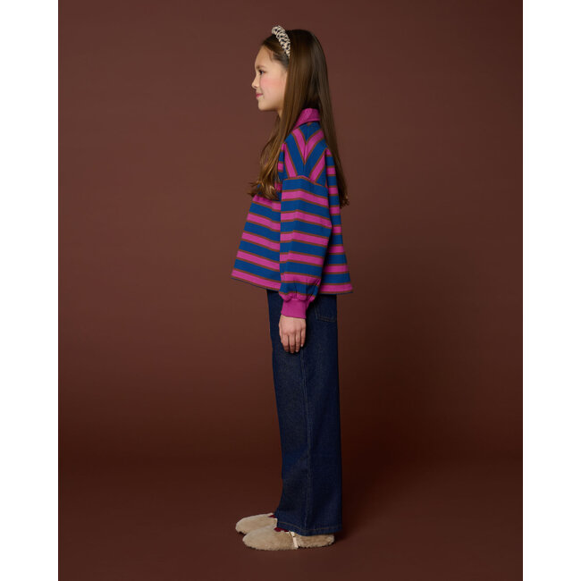 Polo Sweater | Stripe